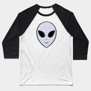 Happy Alien Baseball T-Shirt